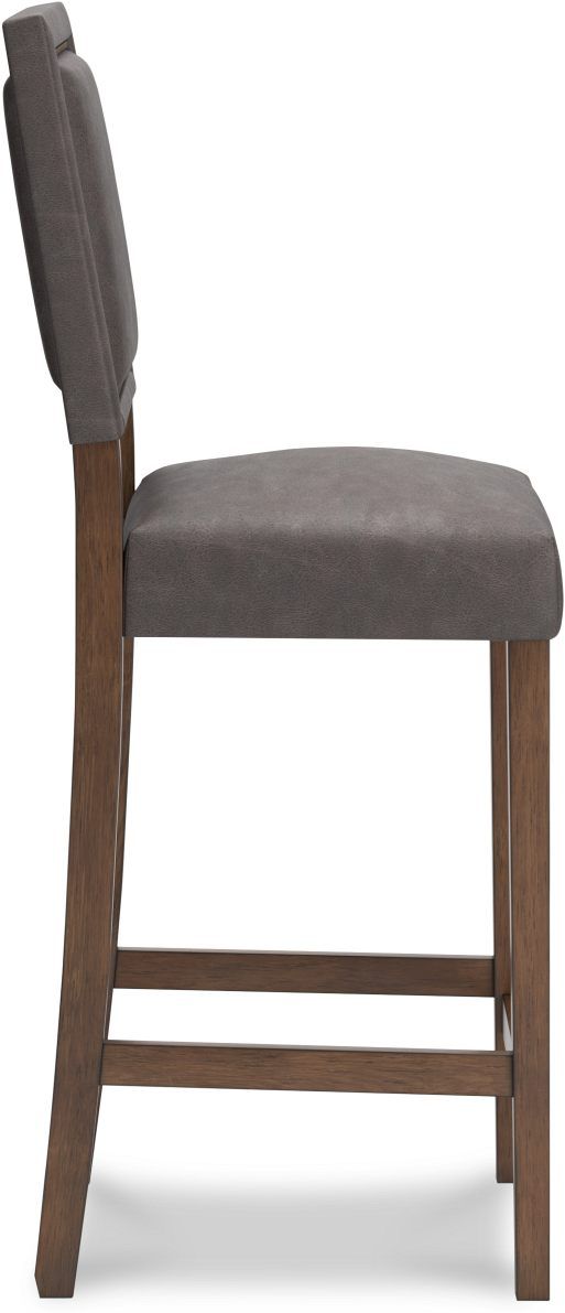 Signature Design by Ashley® Benmara Grayish Brown Bar Stool-4