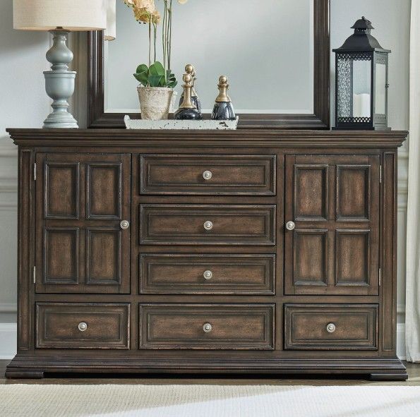 Liberty Furniture Big Valley Brownstone Dresser-1