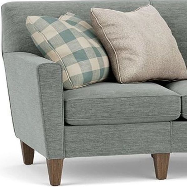 Flexsteel® Digby Blue Arctic Conversation Sofa-1
