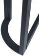 Olliix by INK+IVY Evan Black Round Glass Accent End Table-2