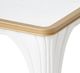 Michael Amini® La Terrazza Creamy Pearl Rectangular End Table-4