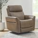 Flexsteel® Artemis Cappuccino Power Rocking Recliner with Power Headrest, Lumbar, Heat, and Massage-1