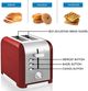 Kenmore® 2 Slice Red and Stainless Steel Toaster-4