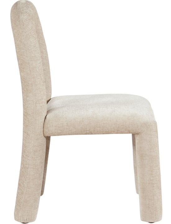 Meridian Furniture Amari Beige Upholstered Dining Chair-2