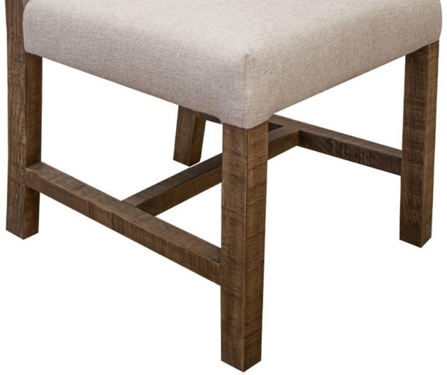 International Furniture Direct Aruba Beige/Brown Side Chair-4