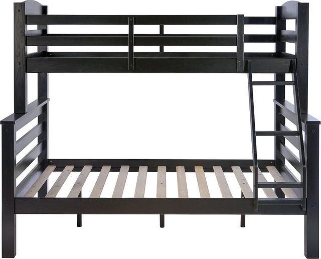 Powell® Porter Black Twin/Full Bunk Bed-3