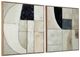 Signature Design by Ashley® Bexlen 2-Piece Tan/Taupe/Black Wall Art Set-1