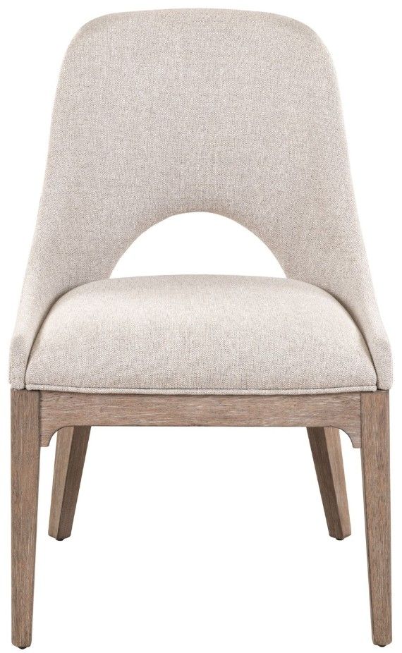 Liberty Furniture South Bend Burnished Clay/Gravel Upholstered Dining Side Chair-2
