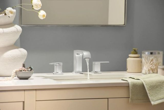 Peerless Ezra® Chrome 5" 2-Handle Widespread Lavatory Faucet-2