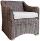 Enclover Cosmos Brown/Granite Arm Dining Chair-0