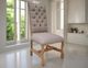 International Furniture Direct Marquez Beige/Brown Dining Chair-1