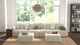 Jackson Furniture Ritzy 6-Piece Bone Sectional with Ottoman-1