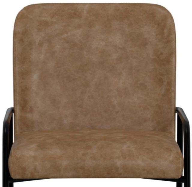 International Furniture Direct Seating Black/Cognac Bar Stool-4