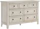 Intercon San Mateo Youth Rustic White Dresser-0