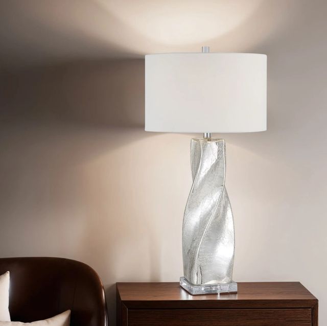 Renwil® Everren Lyons Mercury Silver Table Lamp-1