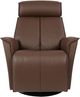 Fjords® Relax Venice Mocha Large Dual Motion Swivel Recliner-0