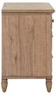 Liberty Furniture Hickory Grove Heirloom Brown Nightstand with Charging Station-3