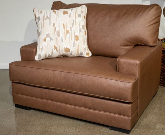 Benchcraft® VillaCourt Caramel Chair and a Half-2