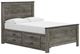 Signature Design by Ashley® Frandern Black/Gray Youth Twin Panel Storage Bed-0