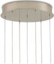 Currey & Company Iota Antique Brass/Sliver Round Multi-Drop Pendant Lighting-2