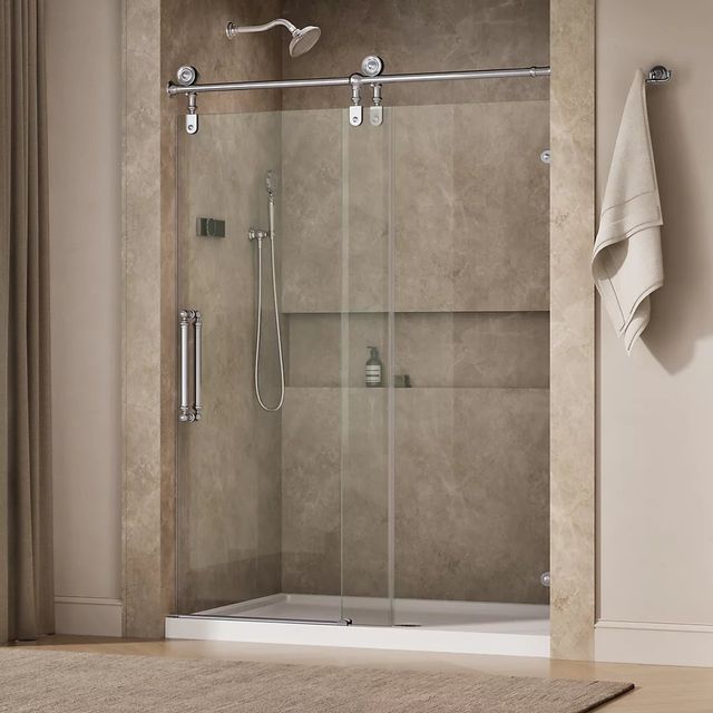 KOHLER Artifacts™ Polished Chrome 81 x 57" - 58" Sliding Shower Door-1