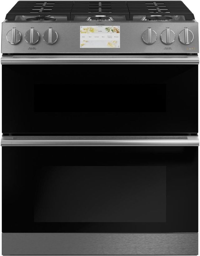 Café™ 30" Platinum Slide In Dual Fuel Range-0