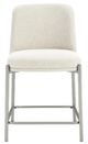 Modus Furniture Crossroads 2.0 Dion Brushed Nickel/Natural Light Upholstered Counter Stool-1