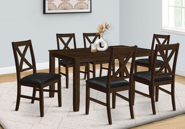 Monarch Specialties Inc. Espresso 60" Dining Table-1