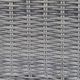 Furniture of America® Canistota Gray Aluminum/Fabric/Faux Rattan Outdoor Dining Arm Chair-2