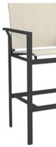 Homecrest™ Outdoor Living Customizable Allure Aluminum/Fabric Outdoor Sling Bar Stool-1