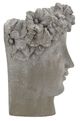 A & B Home Dahlia Gray Short Statue Planter-3