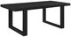 Steve Silver Co. Reid 5-Piece Black/Saddle Brown Dining Table Set-2