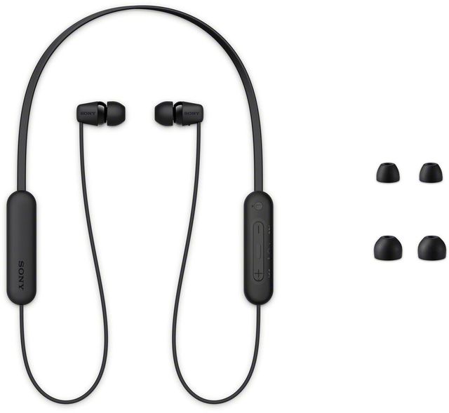 Sony® Black Wireless In-Ear Headphones-3