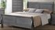 American Wholesale Furniture Louis Philippe Gray King Sleigh Bed-0
