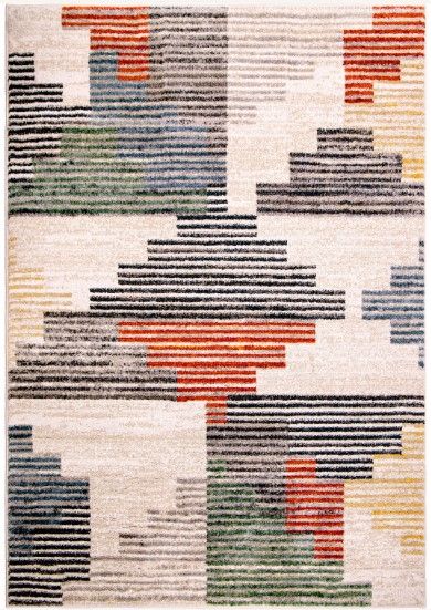 Orian Studio Deco Blocks Multi 5'x8' Area Rug-0
