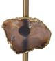 A & B Home Gold/White Table Lamp with Agate Slice-4