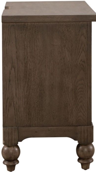 Liberty Furniture Americana Farmhouse Dusty Taupe Nightstand-3