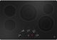GE® 30" Black Built-In knob Control Electric Cooktop-3