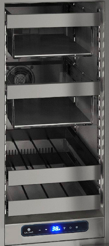 U-Line 5 Class Collection 15” 2.9 Cu. Ft. Panel Ready Beverage Center with Reversible Hinge Solid Door-1