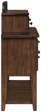 Bernards Danville Brown Buffet with Hutch-2