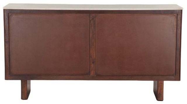 Home Trends & Design Amalfi Vintage Brown/White Sideboard-3
