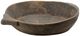 A & B Home Brown Antique Wooden Parrat with Handle-0