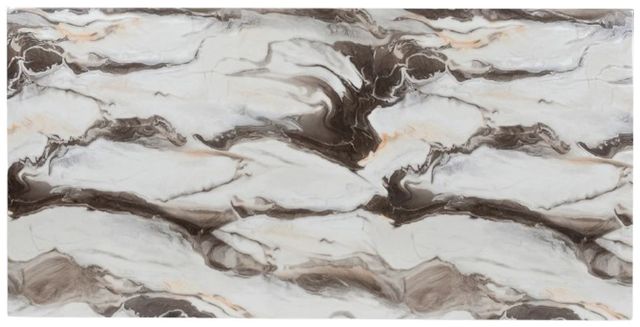 Signature Design by Ashley® Jazmore Beige/Dark Brown Top Dining Table-3