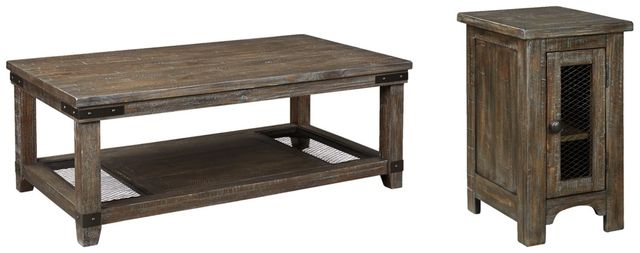 Signature Design by Ashley® Danell Ridge 2-Piece Brown Living Room Tables Set-0