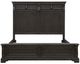Pulaski™ Hickory Creek Brown Velvet Queen Panel Bed-2