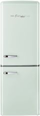 Unique® Appliances Classic Retro 22" 7.0 Cu. Ft. Summer Mint Green Counter Depth Bottom Freezer Refrigerator-0