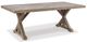 Signature Design by Ashley® Beachcroft 6-Piece Beige Outdoor Dining Set-1
