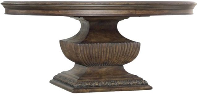 Hooker® Furniture Rhapsody Rustic Reclaimed Natural 72" Round Dining Table