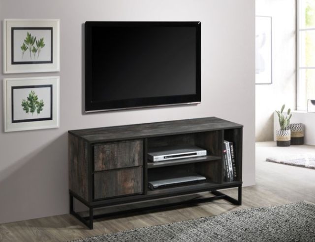 Milton Greens Stars Rustic Gray 47" TV Stand-1