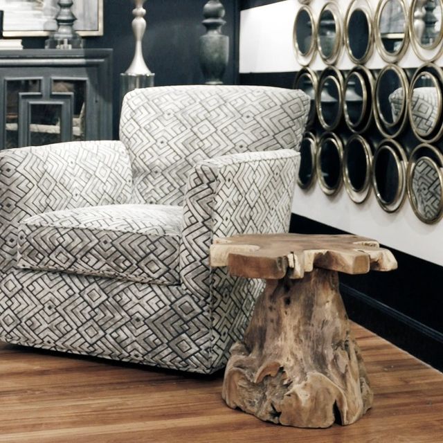 Harp & Finial® Jakarta Natural Stool-1